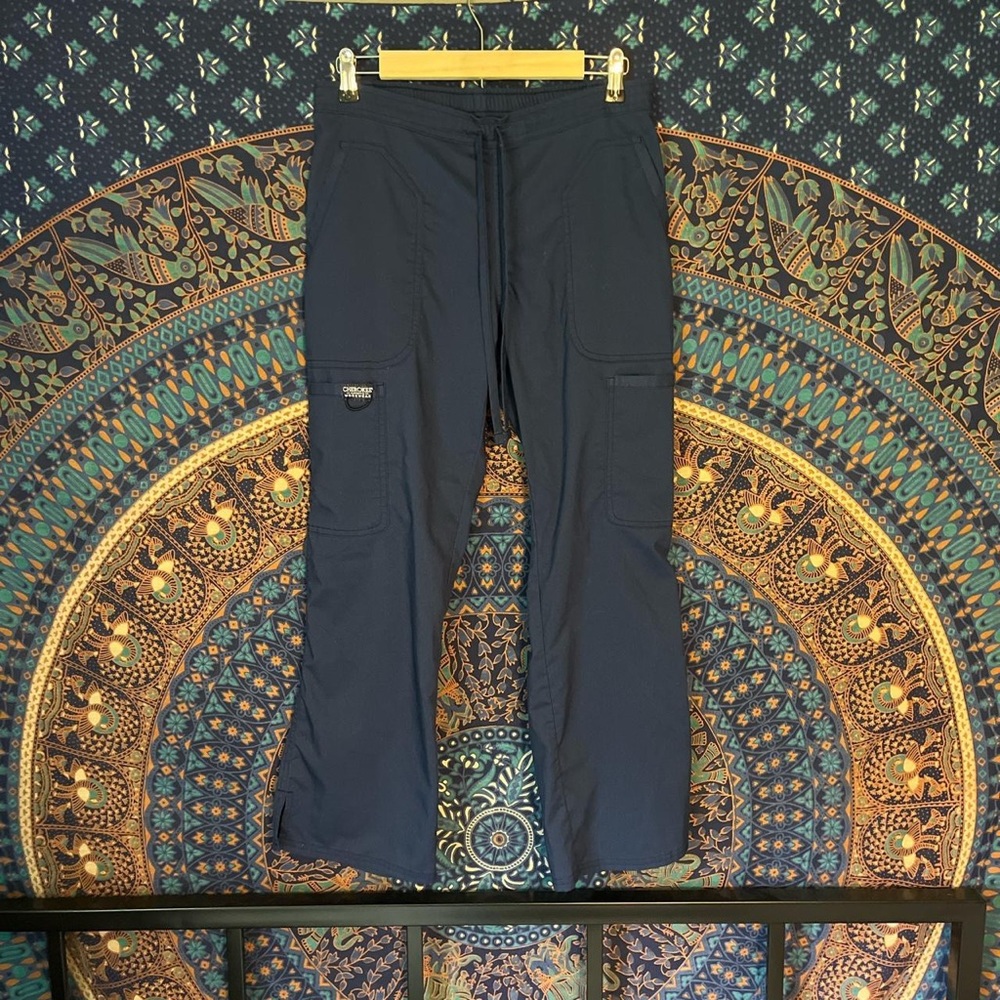 cherokee workwear scrub bottoms size small short